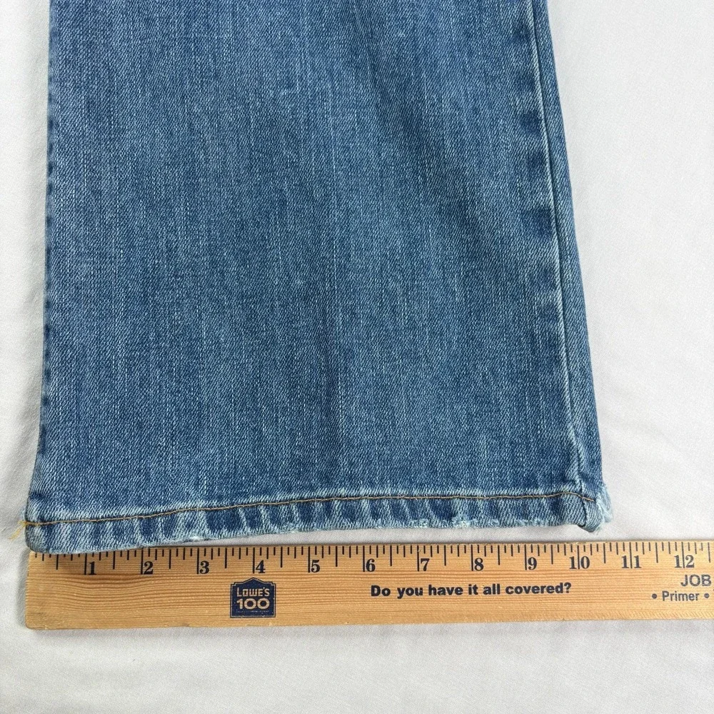 Vintage Abercrombie & Fitch Jeans Mens 36x34 Blue Bootcut Denim Y2K USA Made